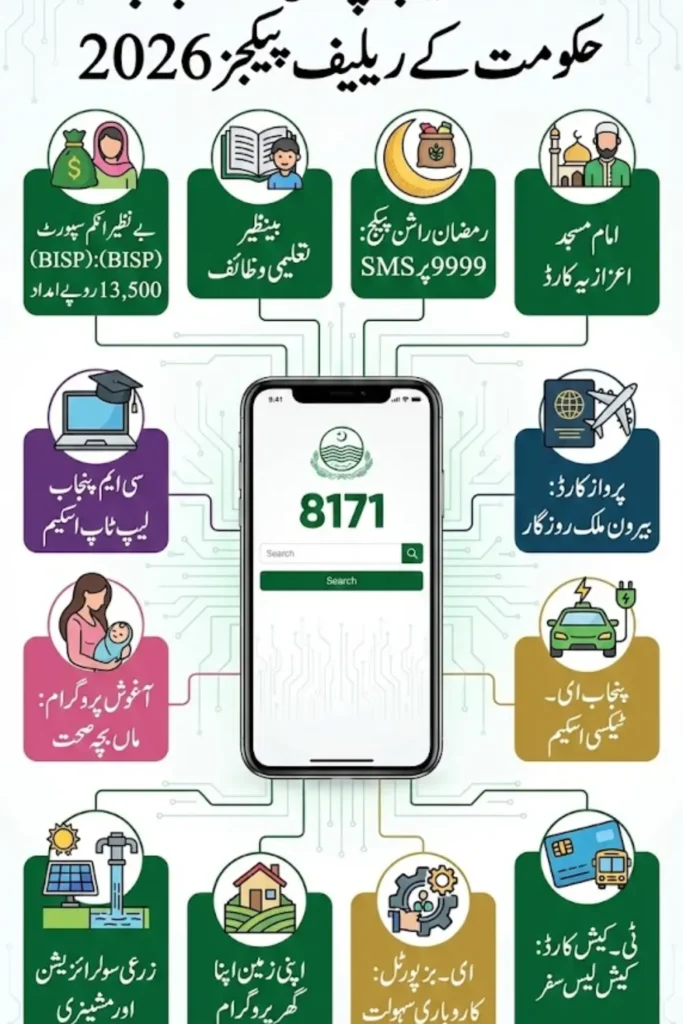 Benazir Income Support Programme and All Punjab Govt Schemes